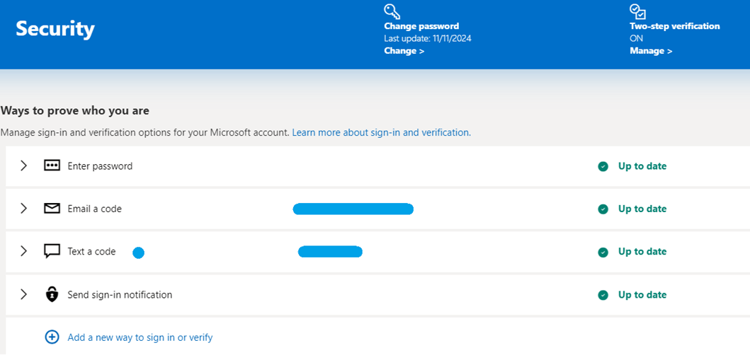 I adopted Passkeys for my account yet a password is still a sign in ...
