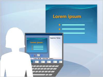 Powerpoint 2007: display is extended, but presenter view does not work ...