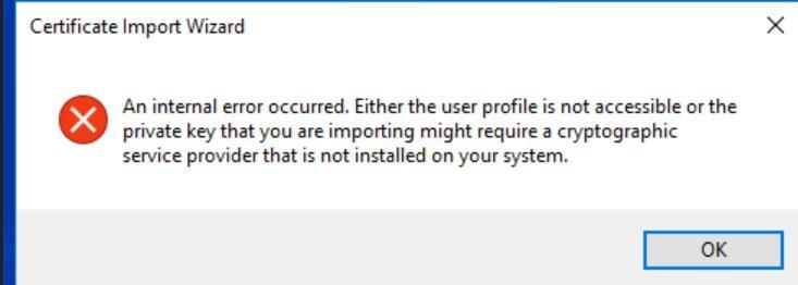 I cannot install VPN Client and Client Certificate to my machine using ...