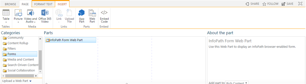 SharePoint Online: Forms on a page which populate a list? - Microsoft Q&A
