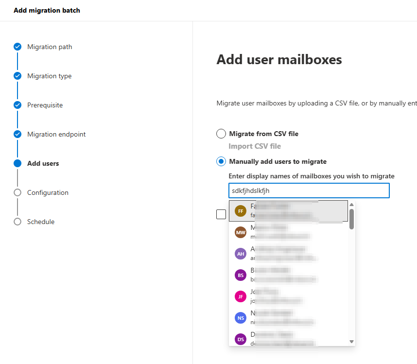 Exchange Online: Cannot add Mailbox/User to migrate to Exchange Online ...