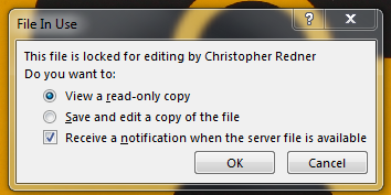 Continue Interacting error when opening shared Excel file in OneDrive ...