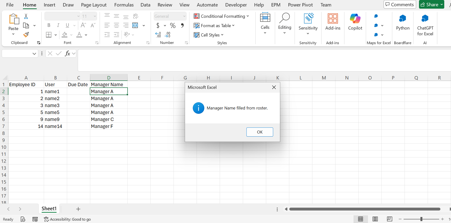 Macro for Transferring information from one Excel to Another ...