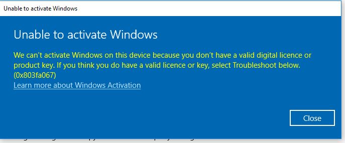Windows 10 Education Activation issue - Microsoft Q&A