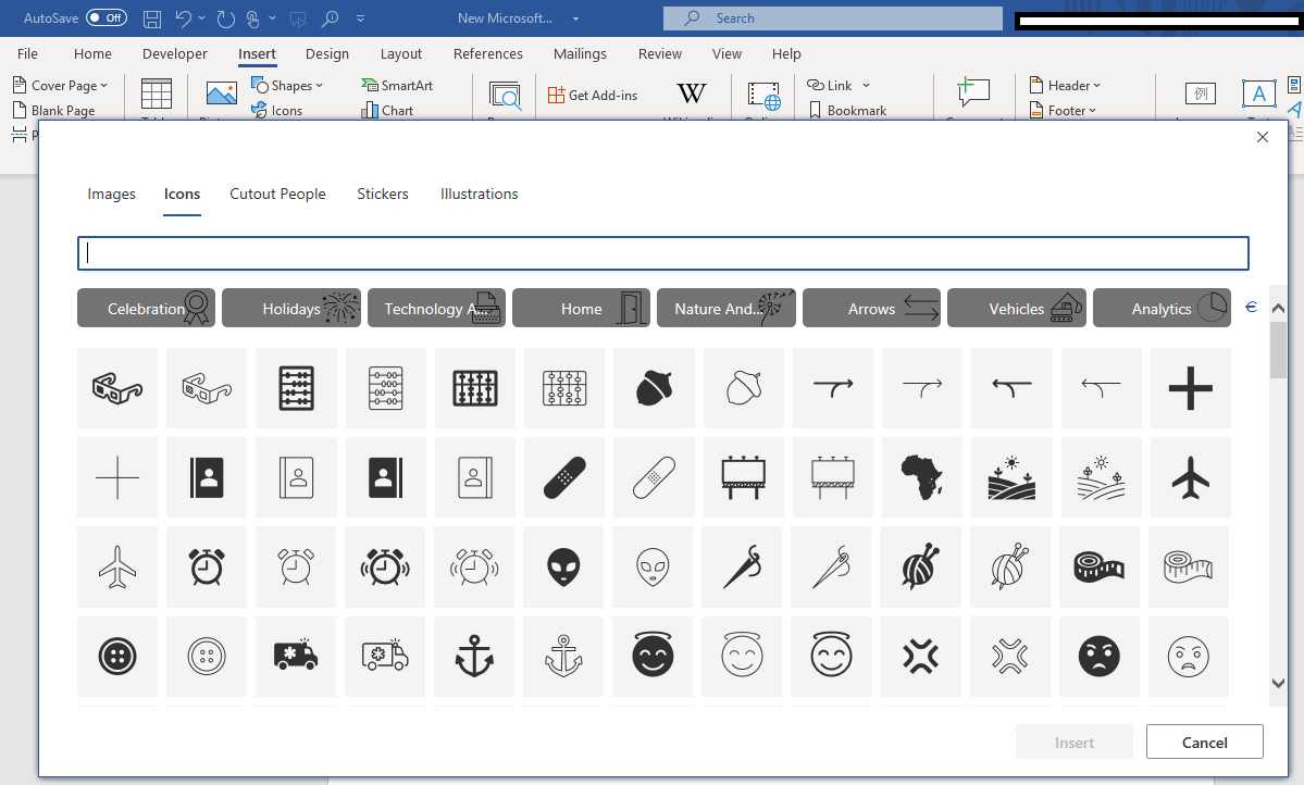 Icons in word/ppt disappeared - Microsoft Q&A