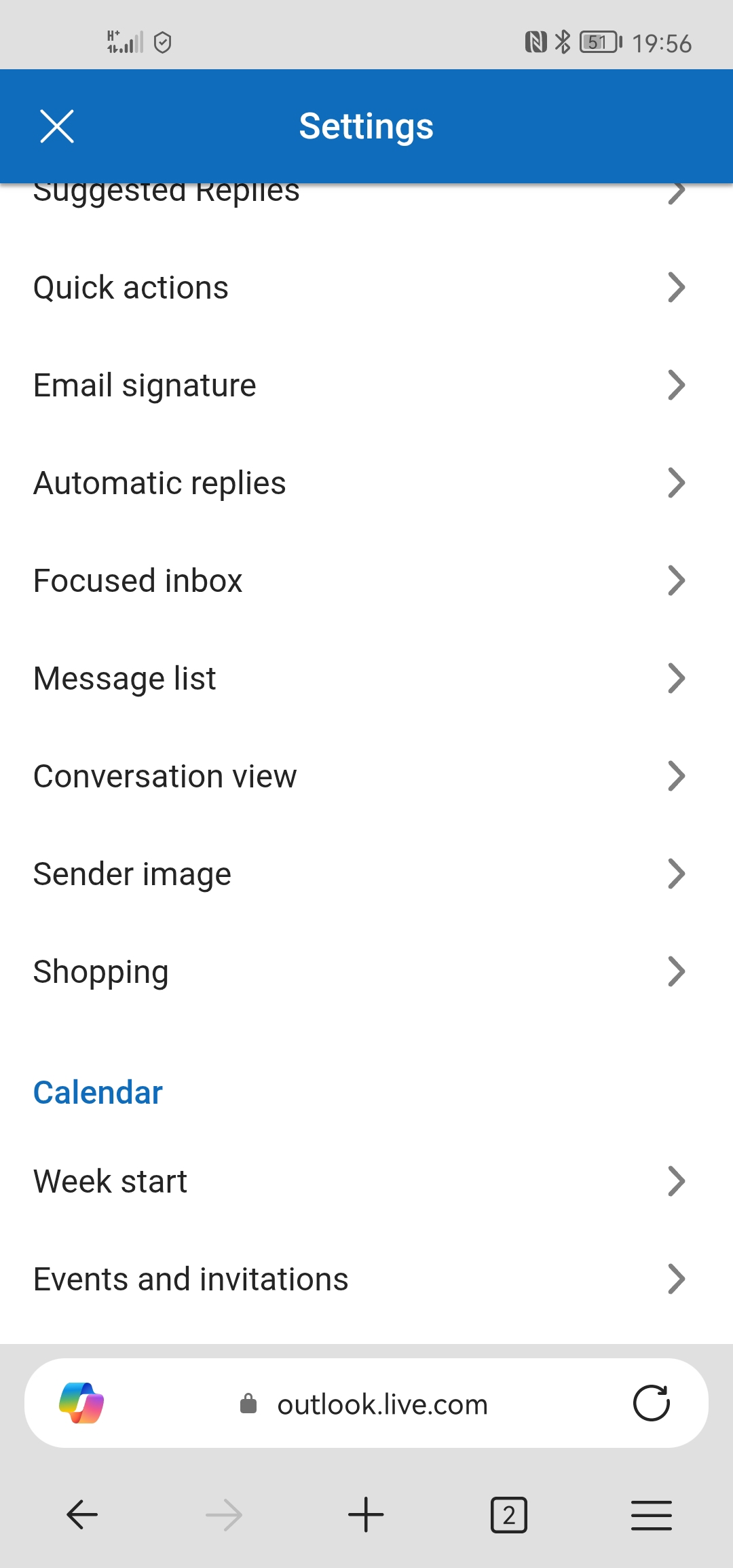 как войти в outlook с телефона