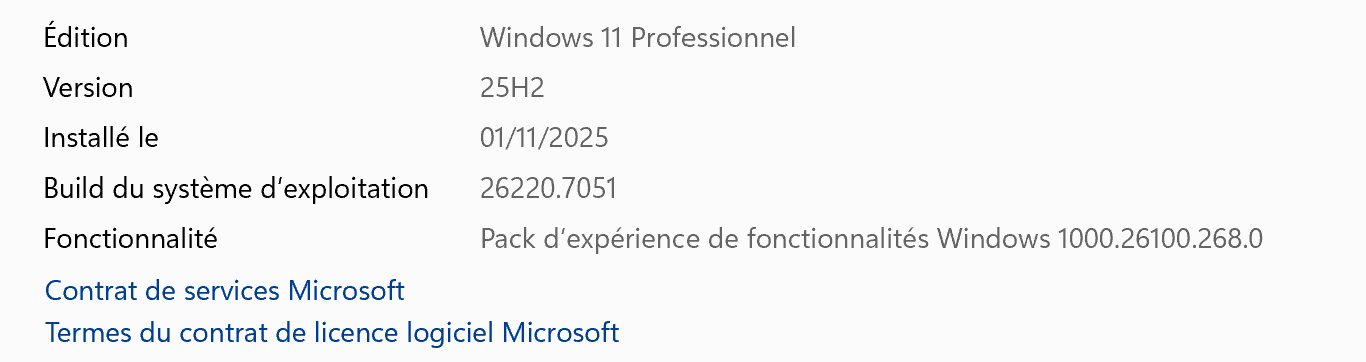 W11 25H2 Canal BETA 26220.7051