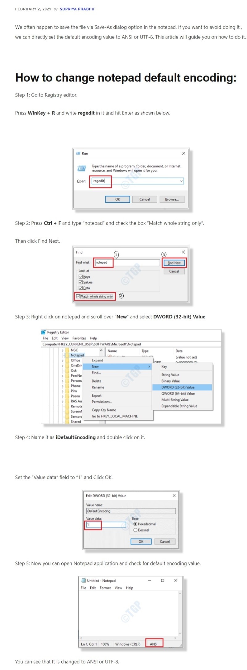 Notepad bug with encoding auto-detection - Microsoft Q&A