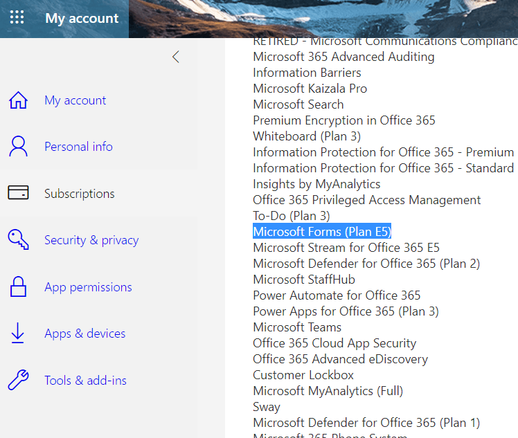I can't see organisation's Microsoft Forms - Microsoft Q&A
