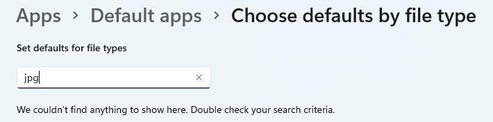 I don't want to use Photos as the default program/viewer for JPG files ...