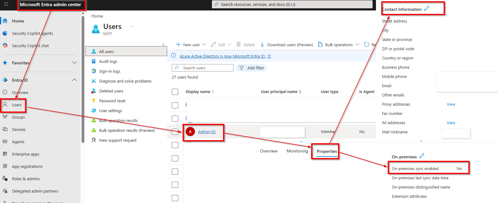 Unable to update my own admin contact profile - Microsoft Q&A