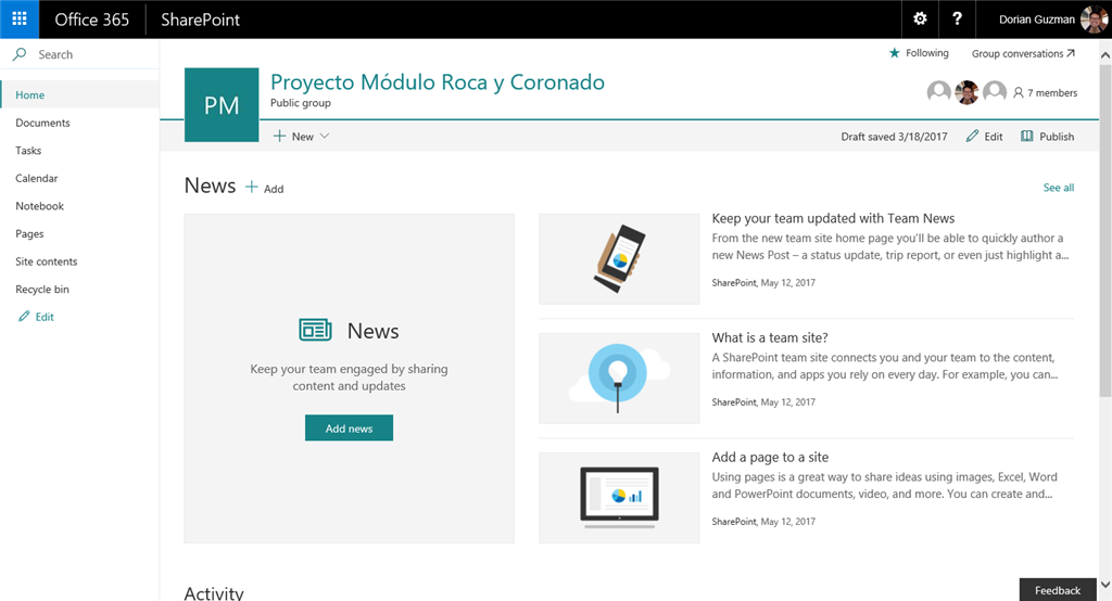 Problem enabling the Approval workflow in Sharepoint Online - Microsoft Q&A
