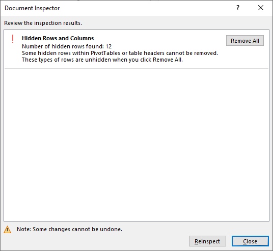 Excel Row A hidden and cannot unhide - Microsoft Q&A