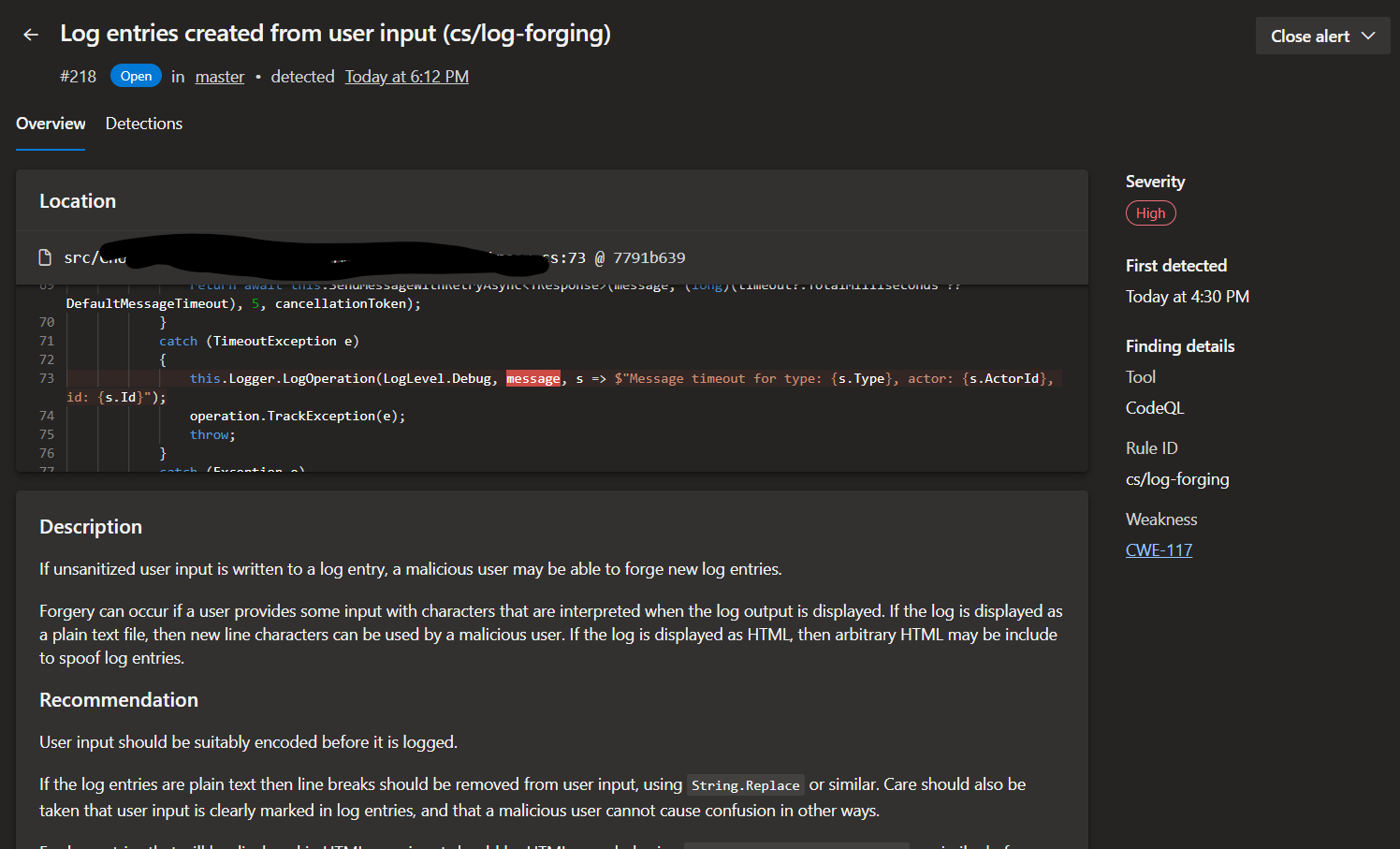User's image
