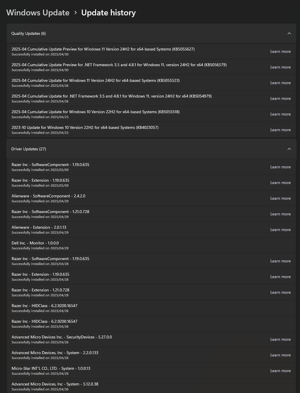 My PC is always freezing when Alt-tabbing or AFK - Microsoft Q&A