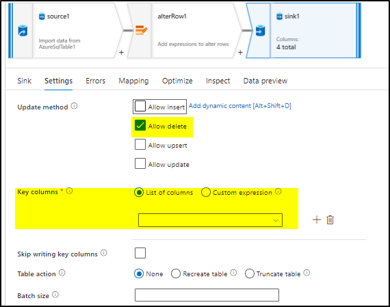 How do I delete rows with certain characters in the data flow ...