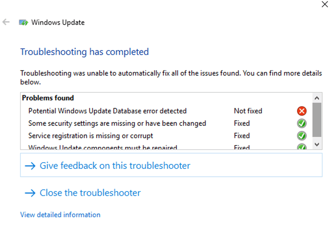 Keep getting Error 0x80070002 while updating - 2024-07 Cumulative ...