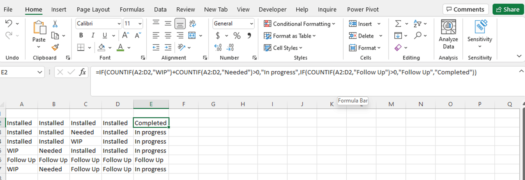 Is it possible for excel to return a value if all criteria are meant ...