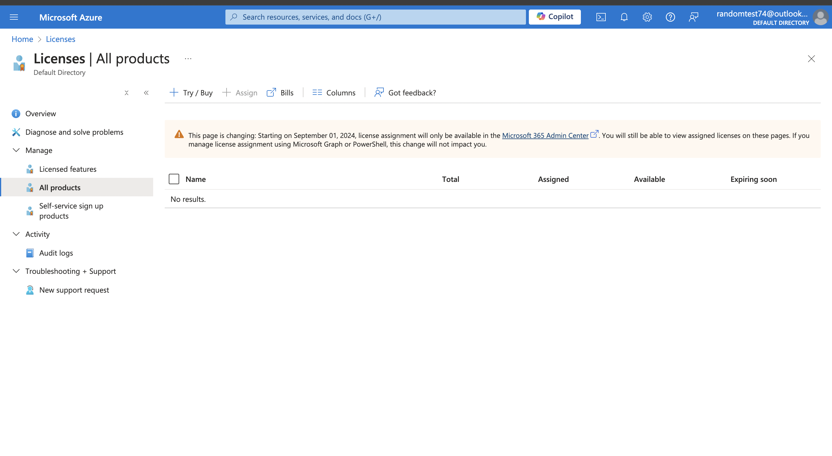 OrganizationFromTenantGuidNotFound exception - Microsoft Q&A
