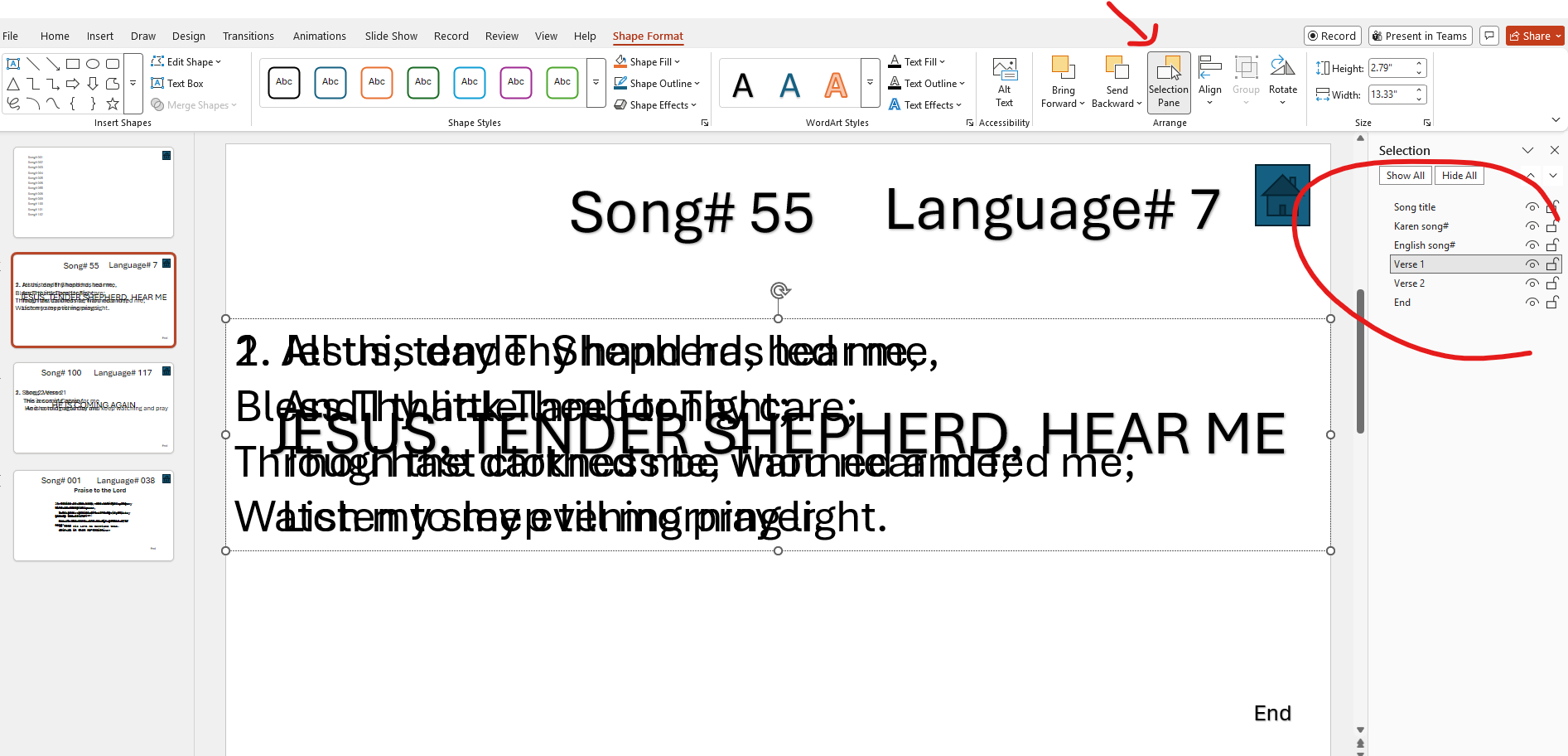 Powerpoint - single slide using animation pane - Microsoft Q&A