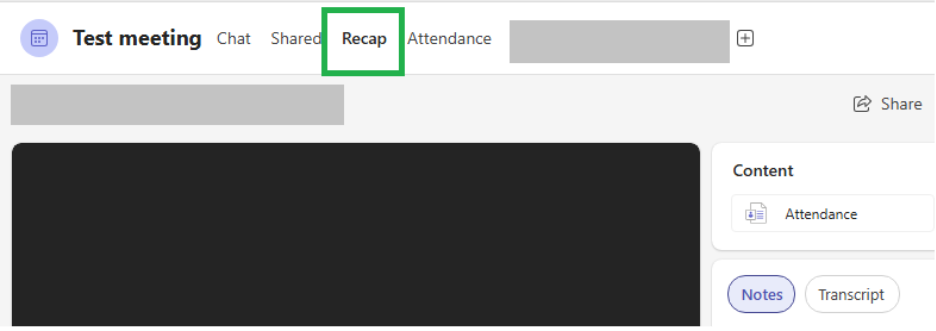 Teams Meeting and Transcription saved but then disappeared? - Microsoft Q&A