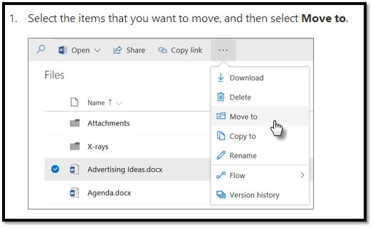 SharePoint Online does not allow me to move a file - Microsoft Q&A