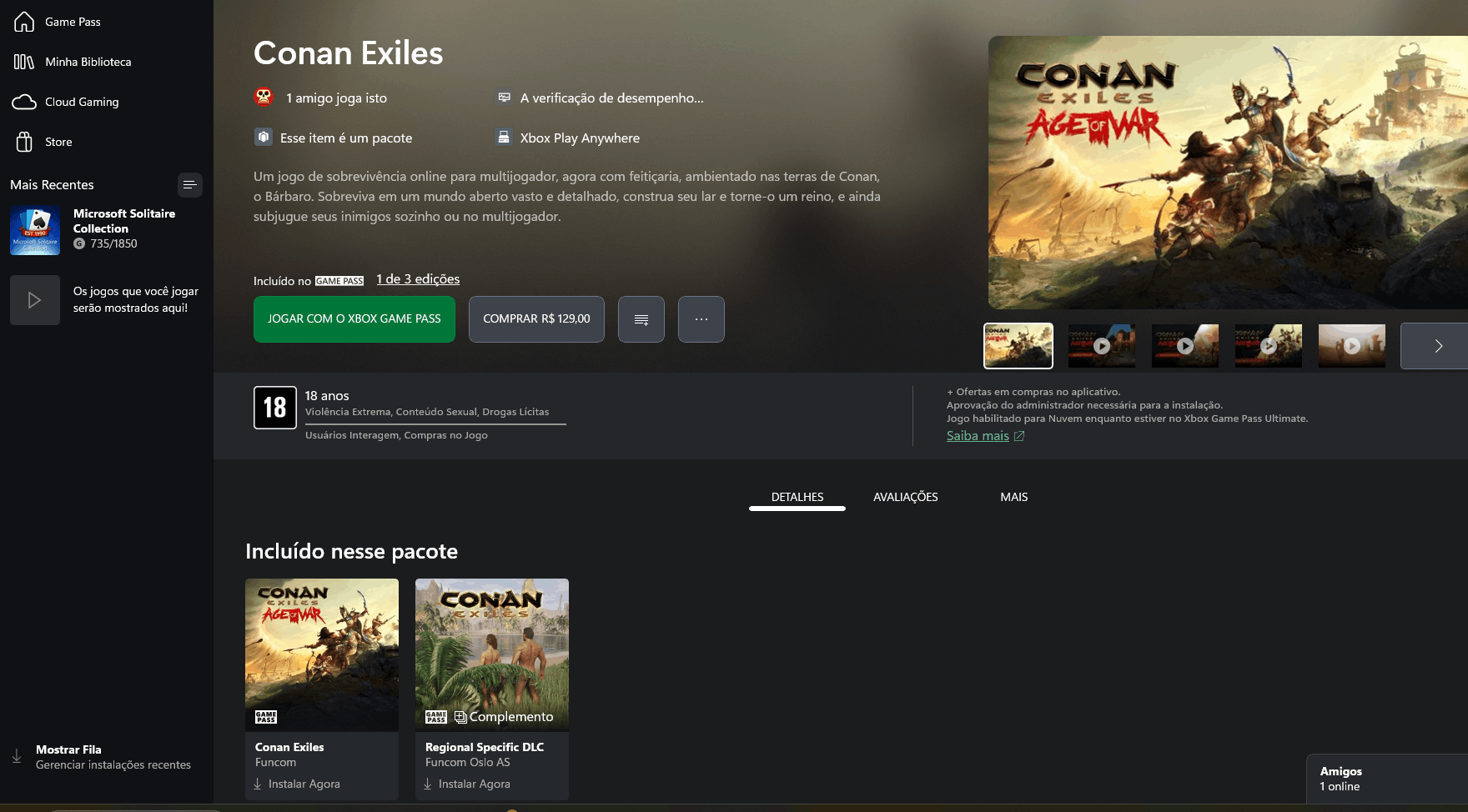 Dificuldade para habilitar mods no jogo do gamepass - Microsoft Q&A