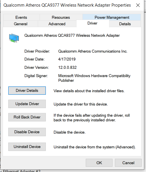 WiFi get into error after restarting it and trying to reconnect to an ...