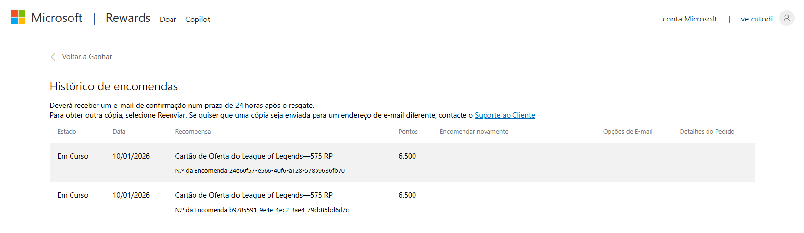 Imagem do usuário