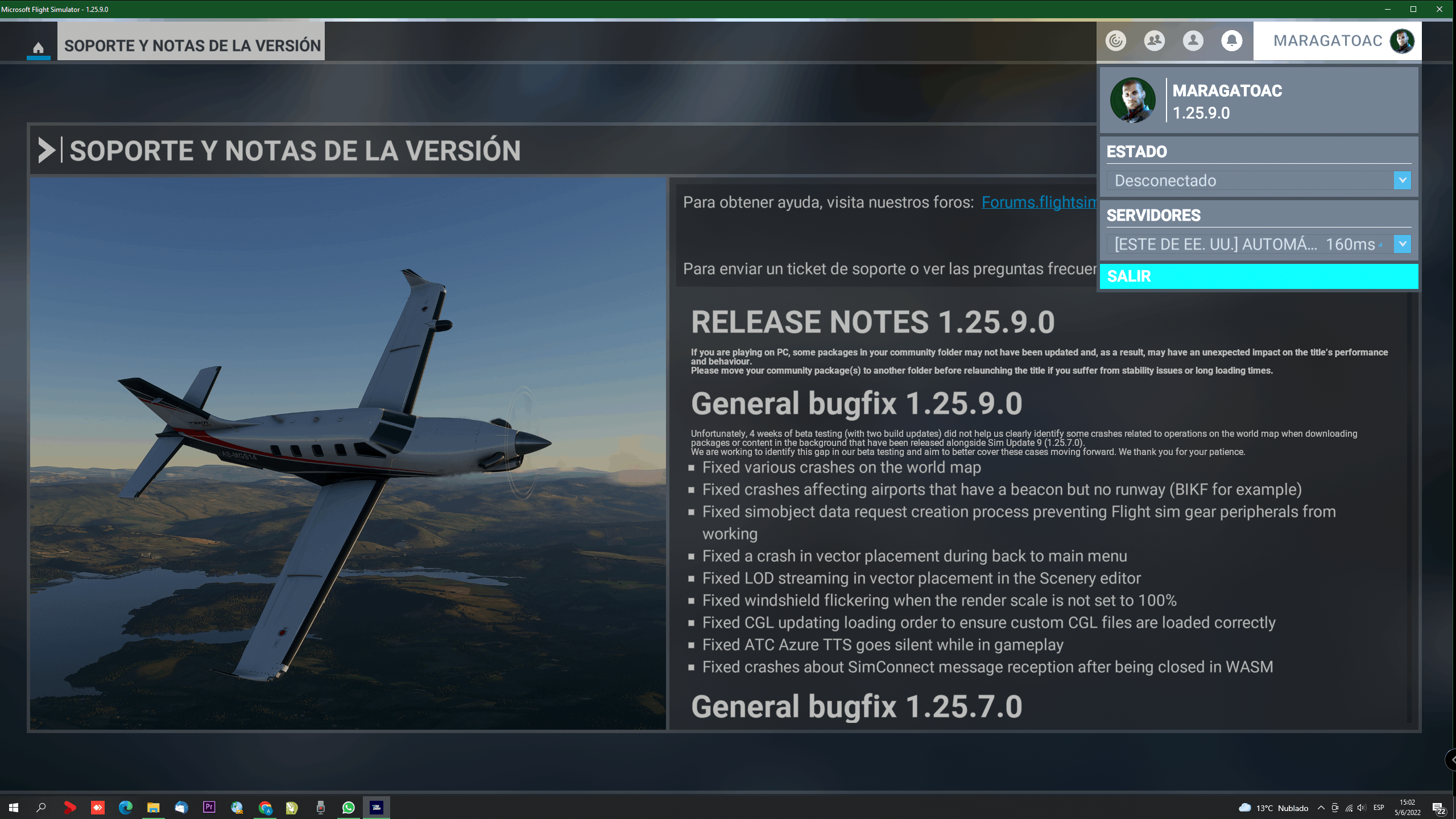 Consulta conexión internet Flight Simulator 2020 - Microsoft Q&A