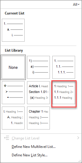 Apply Auto-numbering to a Specific Style - Microsoft Q&A