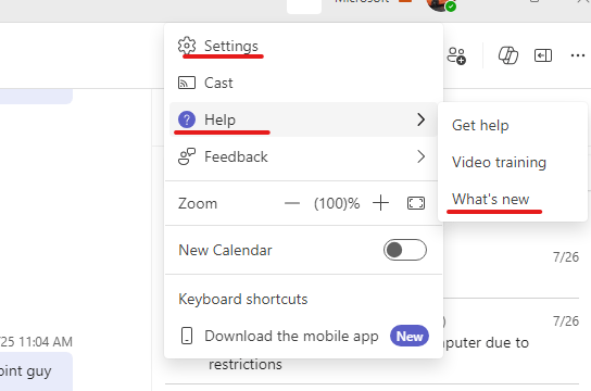 Message center notification for MS Teams New feature - Microsoft Q&A