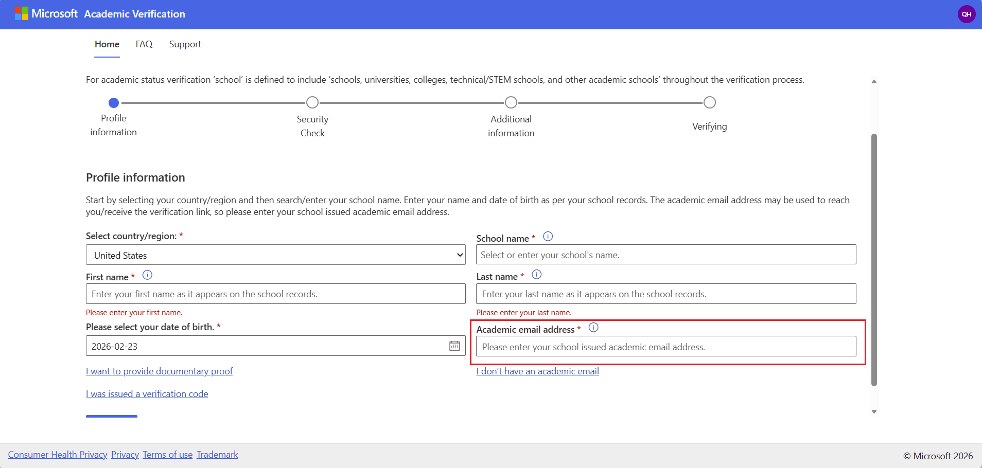 Kullanıcının resmi