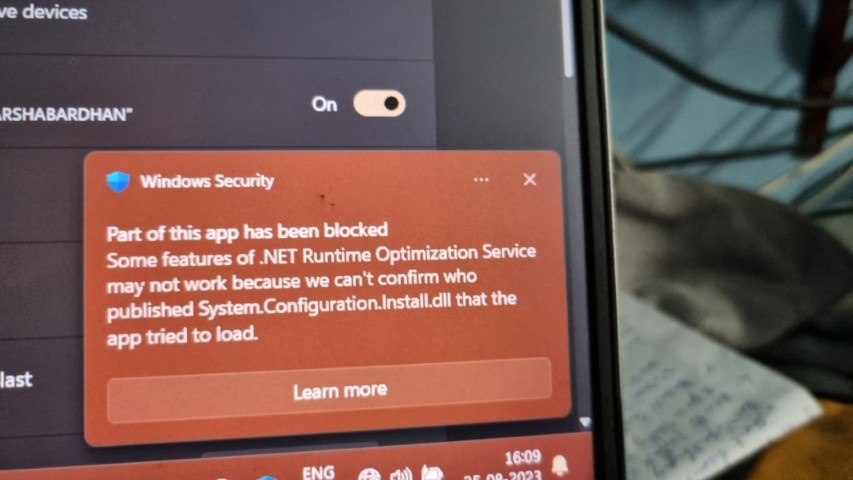 Why pop-up notification coming every 10 seconds saying that some ...