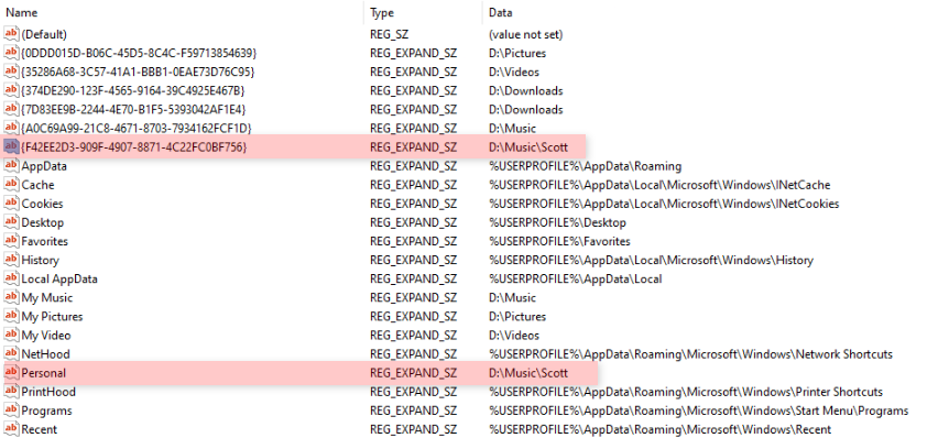 How do I tell File Explorer there really is a D;\Documents folder ...