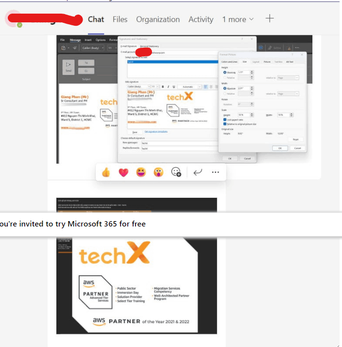 Why HTML Signature is not formatted properly? - Microsoft Q&A
