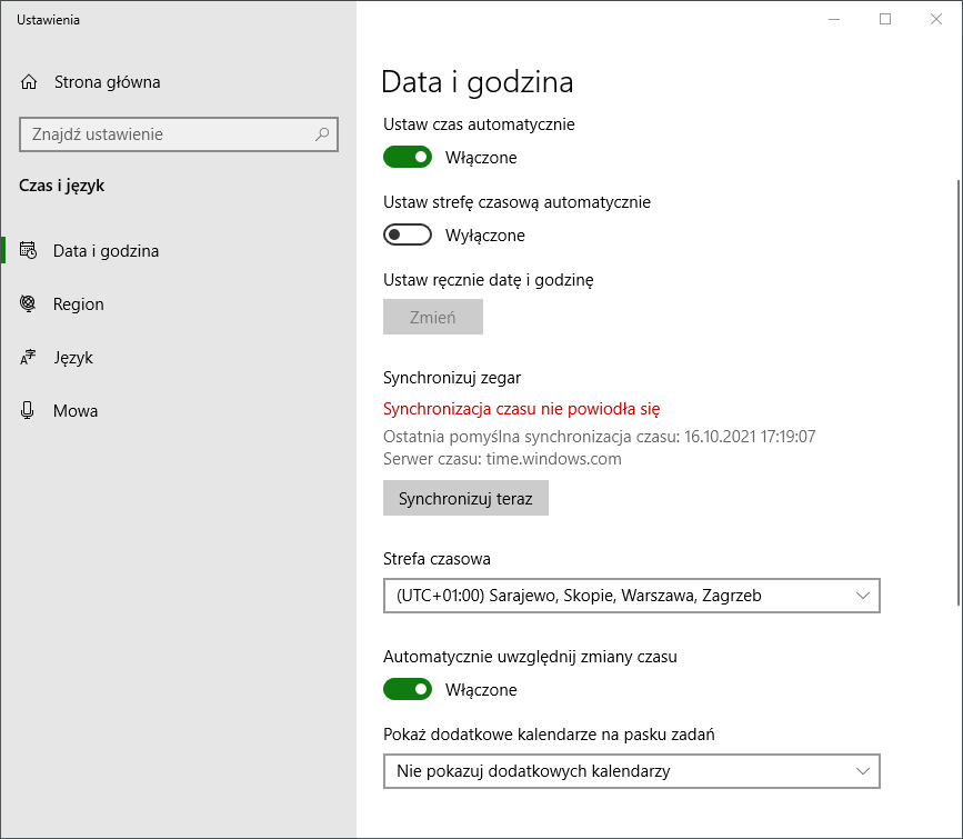 Time synchronization failed - Microsoft Q&A