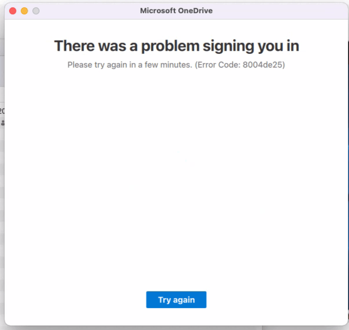 OneDrive for Mac Won't Allow A Second Account for Syncing - Microsoft Q&A