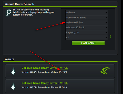Driver Type Driver Version Nvidia Dch Display Drivers Nvidia