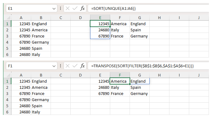 How to change rows to columns based on duplicate data - Microsoft Q&A