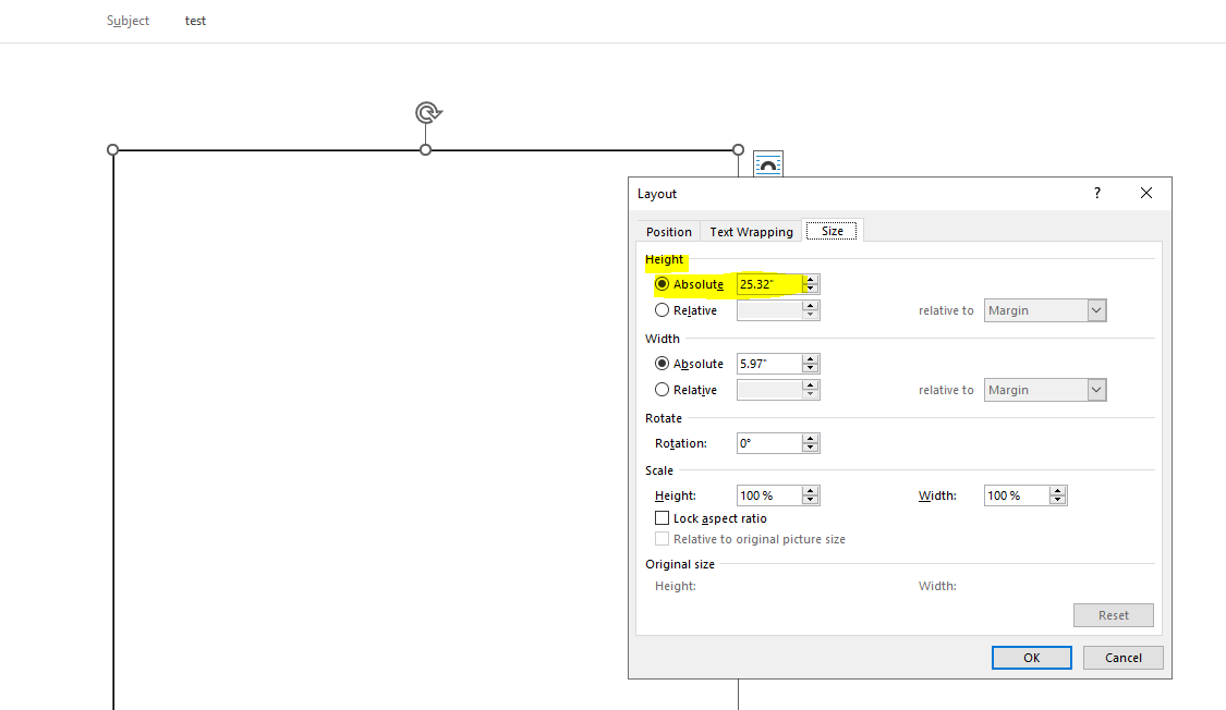 Rectangle Shape being limited - Microsoft Q&A