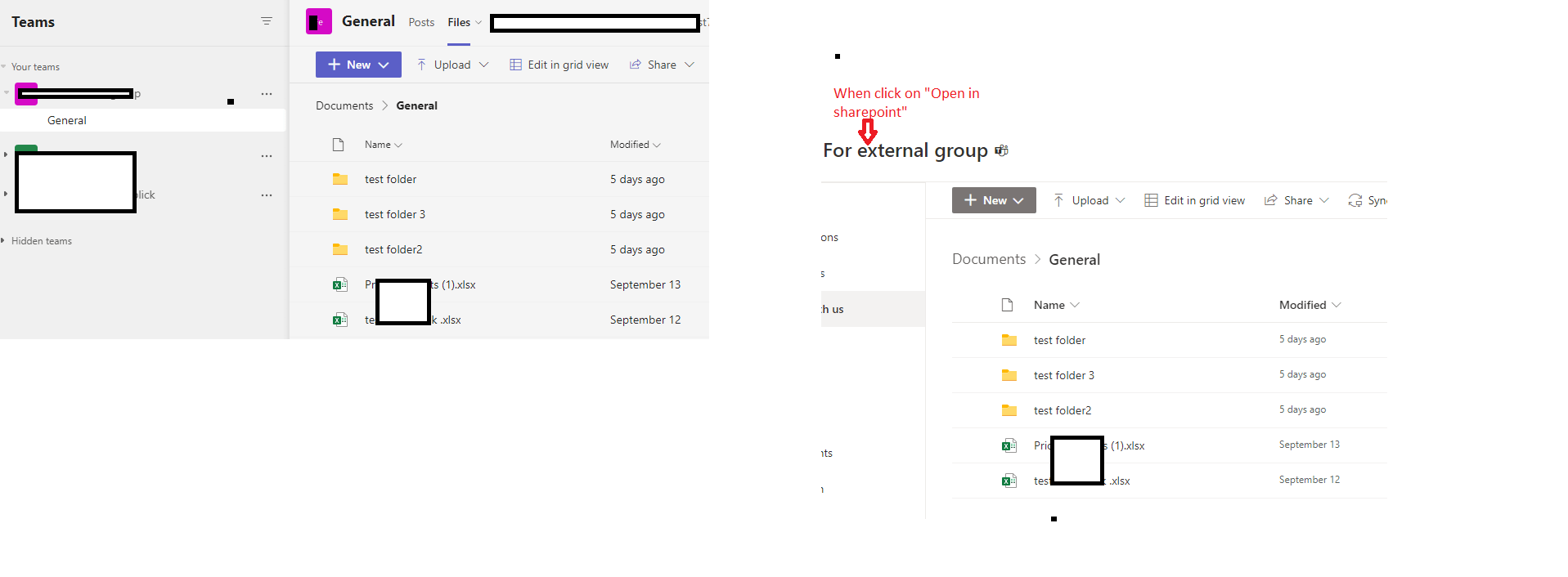 Teams Showing incorrect SharePoint files - Microsoft Q&A