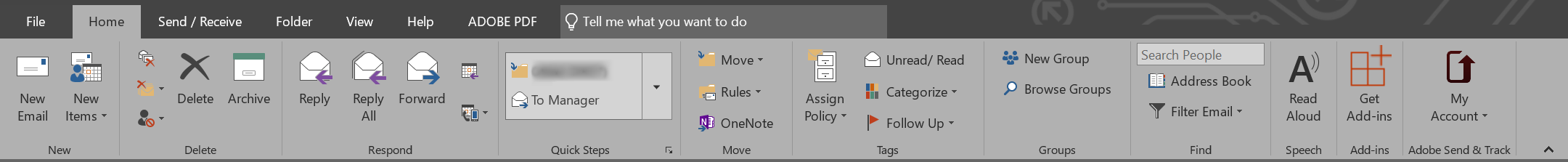Outlook for Office 365 Ribbon Icons - Microsoft Q&A