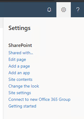Missing the option to connect a SharePoint site to an Office 365 group ...