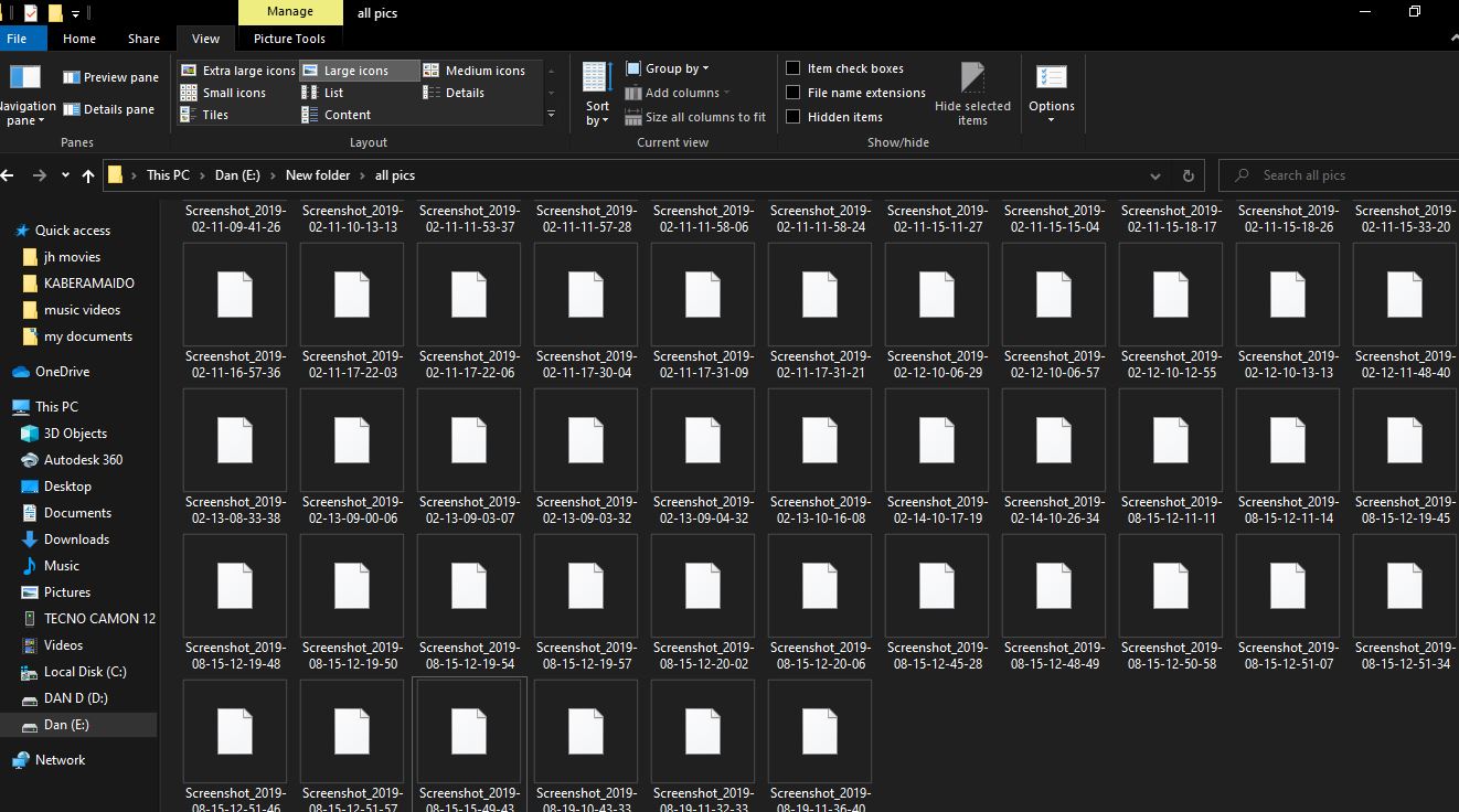 My New and unopened images don't show thumbnails until they are opened ...