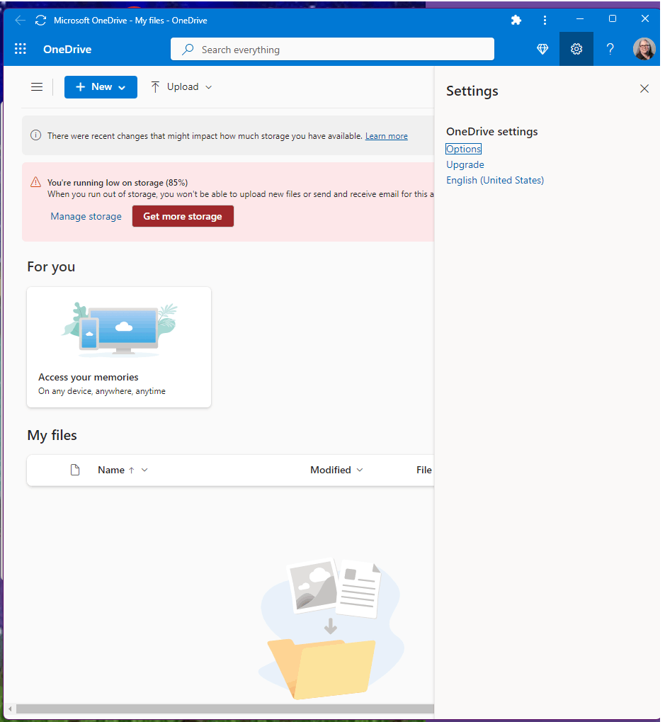 OneDrive is holding my email hostage - Microsoft Q&A