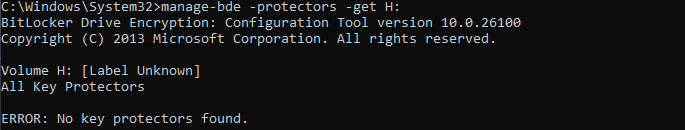 Bitlocker Not compatible issue - Microsoft Q&A