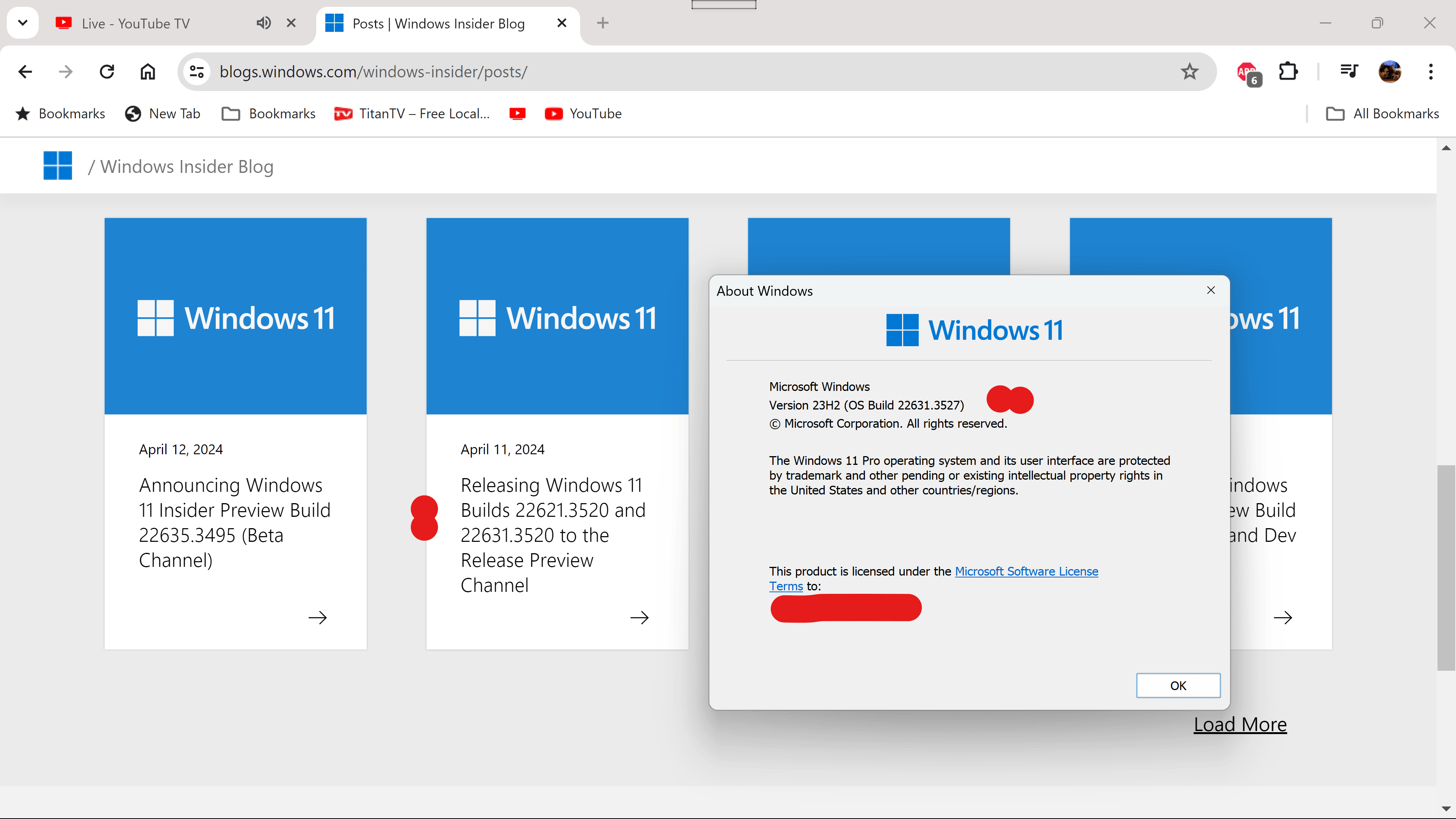 Windows 11 23H2 22631.3527 OEM optional updates on