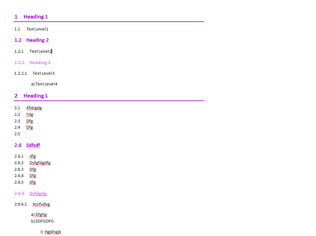 Multiple Styles to one List Level - Microsoft Q&A