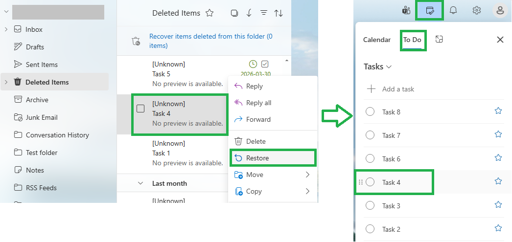 To Do tasks have disappeared - Microsoft Q&A